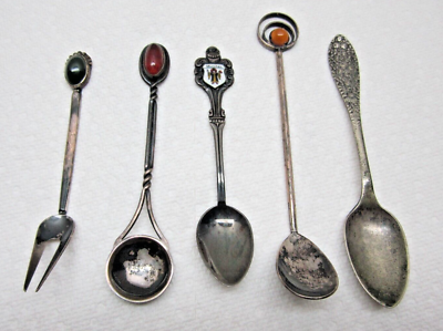 ANTIQUE フォーク&スプーン 5 Vintage Spoon And Fork Collection | eBay
