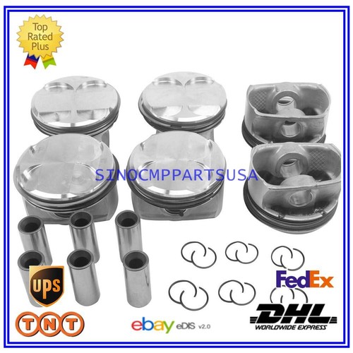 6PCS Pistons Rings Kit 10.71 For BMW E90 E60 E61 E83 128i 328i 528i X1
