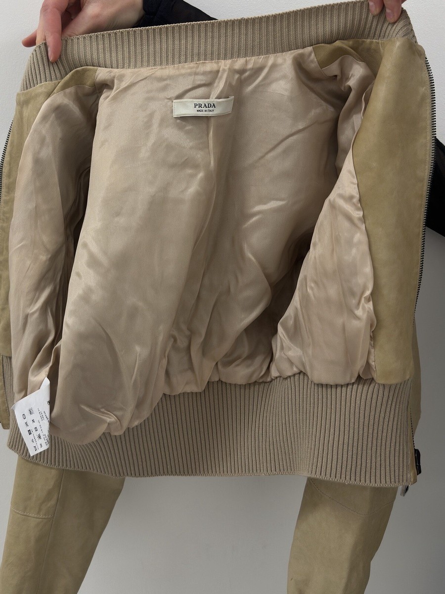 Vintage 2009 Prada Archive Leather Womens Jacket size 40 | eBay Vintage 2009 Prada Archive Leather Womens Jacket size 40 | eBay