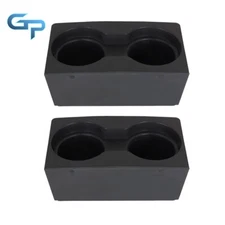 2PCS Center Console Cup Holder Front Fit For Ford F250 F350 F450 F550 Super Duty