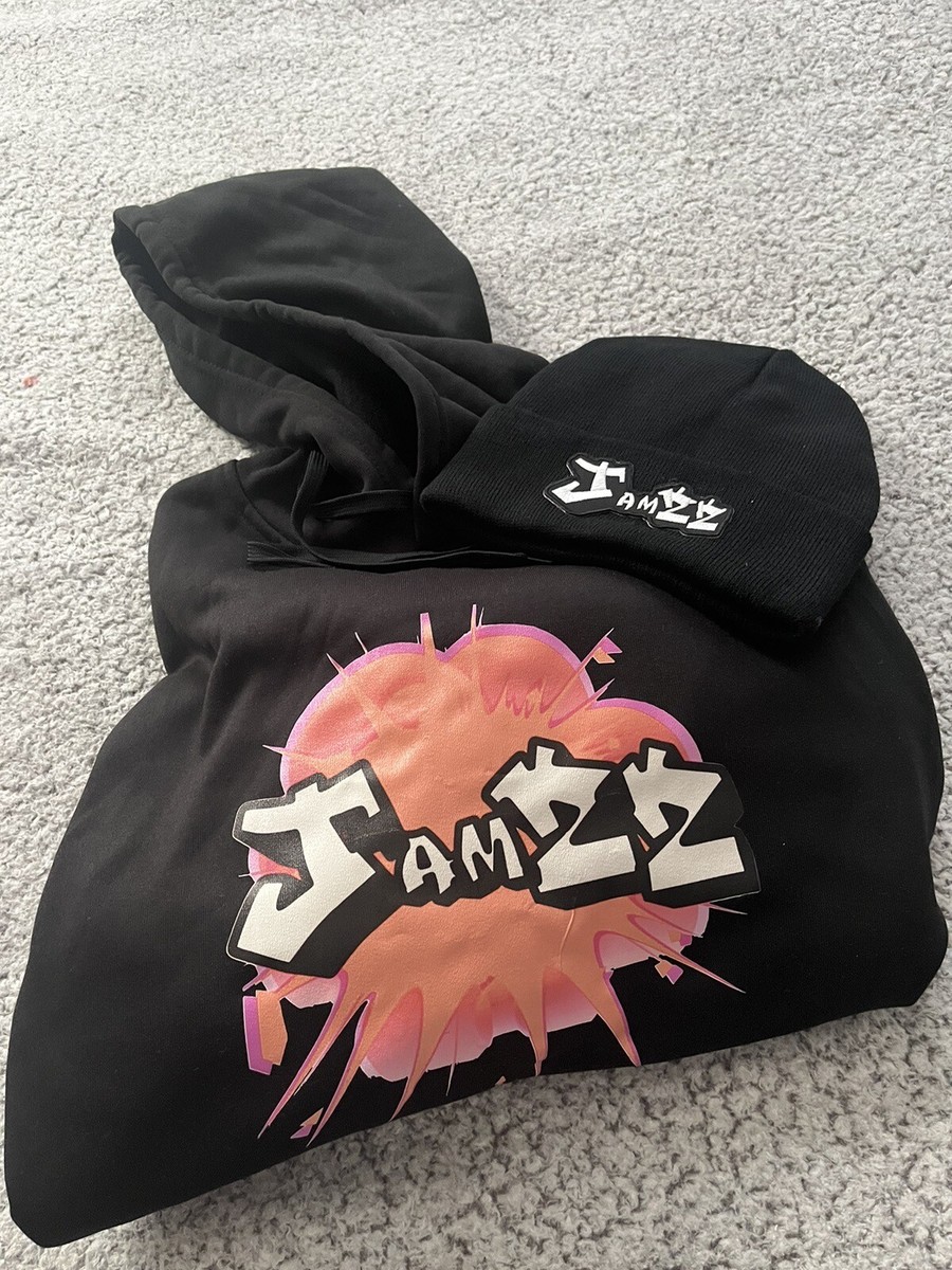 Customized JAMZZ Hoodie Beanie Hat Set