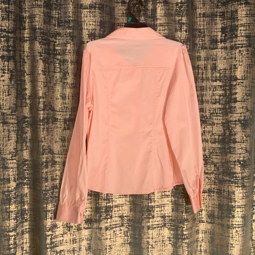 Girls Long Sleeve Blouse Strawberry Pink Size XL 14 16 NWT - Picture 5 of 5