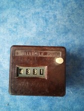 ANCIEN COMPTEUR MANUEL COLLECTION vintage bakélite VUILLEUMIER PARIS