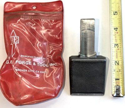Vintage GE Forge & Tool Inc Anvil Hardie Hardy Cut Off Tool