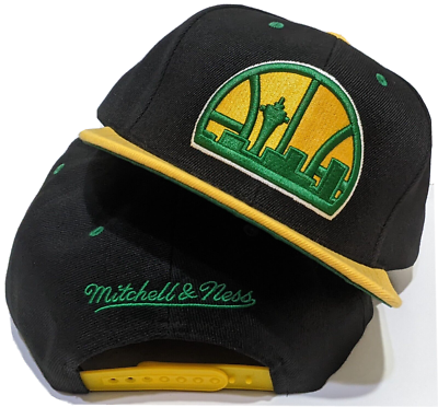 Seattle Supersonics Mitchell & Ness NBA Reload Snapback HWC Hat
