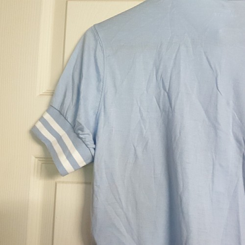 Lacoste Womens Polo Shirt Blue & White Size 42 UK Size 14 - Picture 14 of 16
