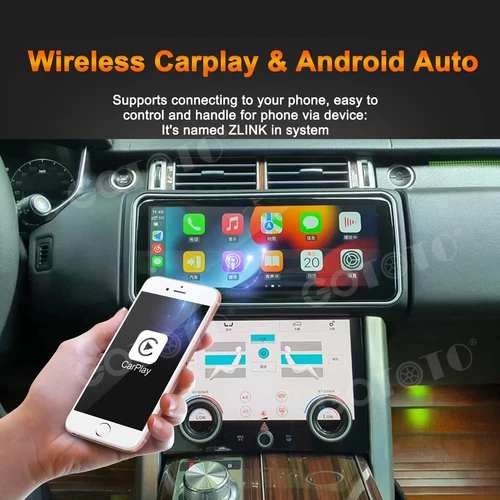 Android Car Radio and A/C Panel for Land Rover Range Rover Vogue L405 2013-2017 - Picture 6 of 14