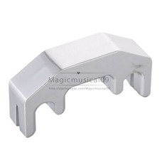 Deluxe Chrome Practice Mute for 4/4 Violin and Small Viola