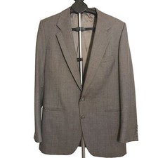 Yves Saint Laurent Sportscoat Jacket Sz 40 Brown WOOL TWEED Blazer can be UNISEX