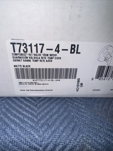 Kohler K-T73117-4-BL Composed Rite-Temp Ventil Druckknopf Umsteller Hebelgriff - Bild 2 von 3