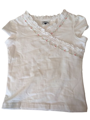 NWT Girls Boutique 5pc Pretty Summer lot 3 Cotton Top + 2 Skirt CUTE! 6~6X~7 - Picture 6 of 8