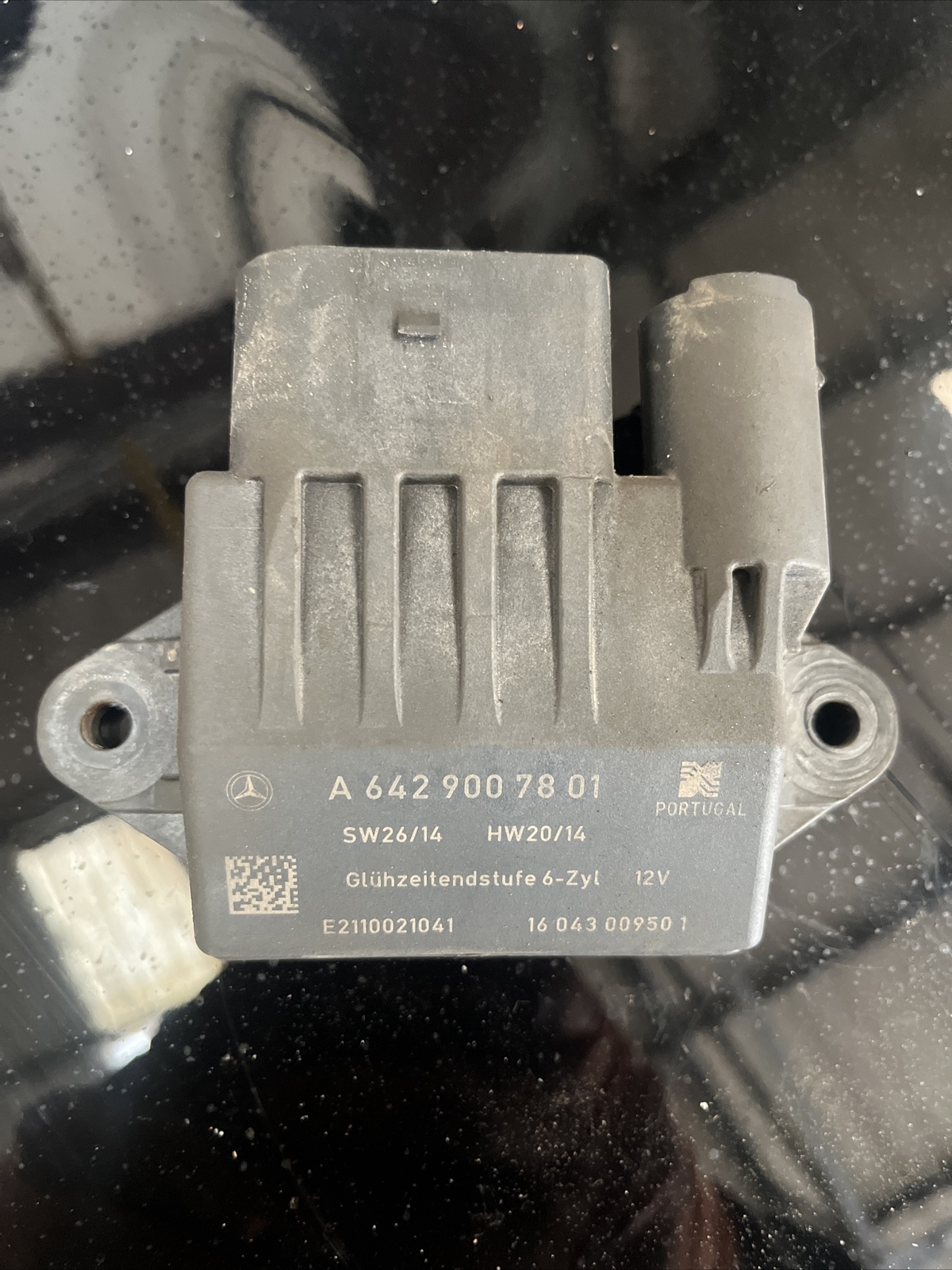 MERCEDES ML W164 ML 3.0 CDI Original glow plug relay module a6429007801