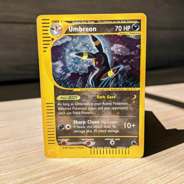 Skyridge Holo Umbreon H30 PSA 9 MINT 2003 Pokemon Card SWIRL AND POKEBALL eBay