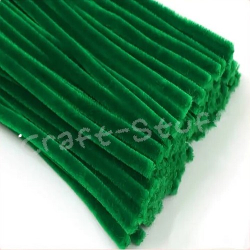 Chenille Craft Stems Pipe Cleaners for Crafts 12 colours 10-500 stems - Picture 9 of 180