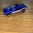 Hot Wheels Plymouth Barracuda Snake Vintage Speed Freak Blue W/ Flames VGC