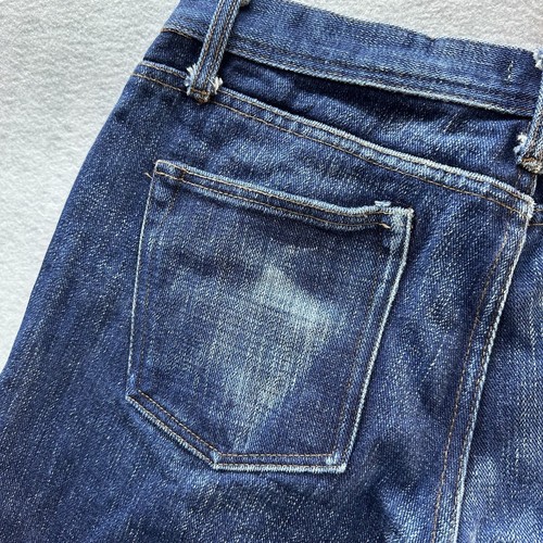 The Unbranded Brand Jeans 21oz Selvedge Size 34 Heavyweight Indigo Denim - Picture 8 of 10