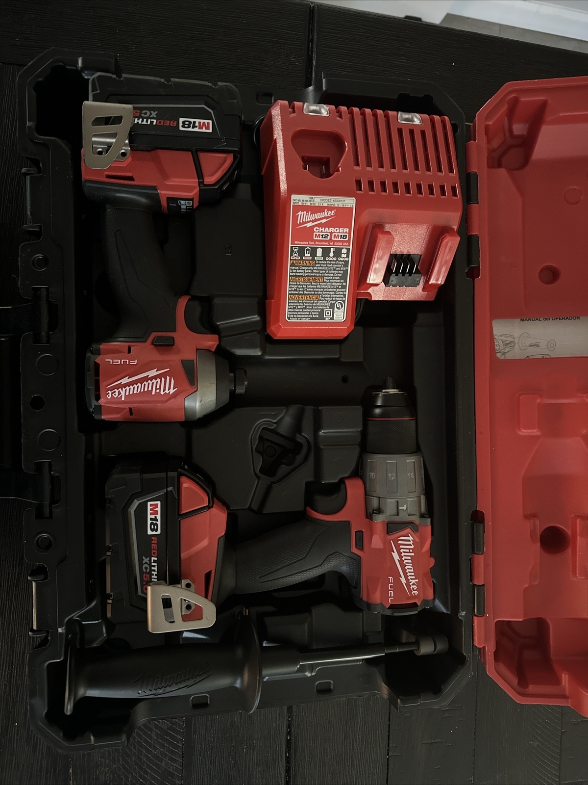 Milwaukee M18 FUEL 2 Tool Hammer Drill/Impact Driver Combo Kit (2997