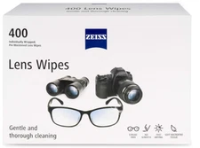 Zeiss Pre-Moistened Lens Cleaning Wipes, 400 Count