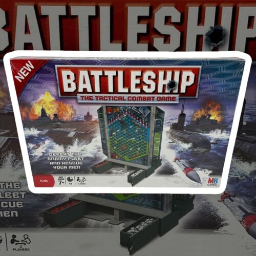 Battleship The Tactical Combat Game Hasbro 2008 New & Factory Sealed Board Game - Picture 1 of 4