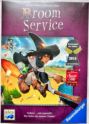 Broom Service Ravensburger Family Game Puzzle Board Game Strategy Game
