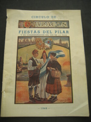 Fiestas Del Pilar In Argentina. Circulo De Aragon, Buenos Aires 1946