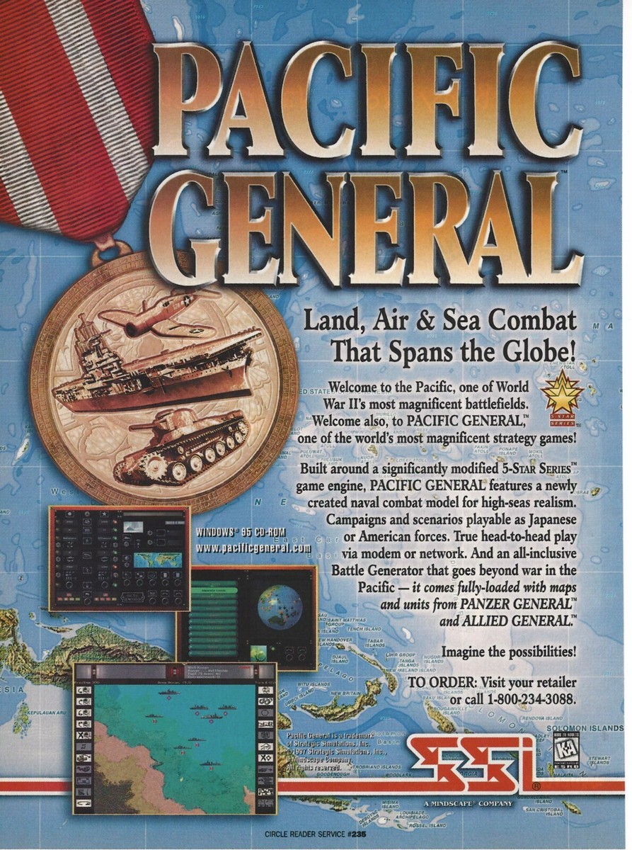 Pacific General Print Ad/Poster Art PC Big Box