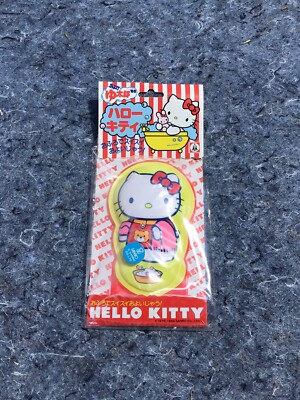 NOS 1988 Factory Sealed Sanrio Co. Hello Kitty Bath Tub Japanese Toy *RARE*
