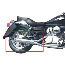 AUSPUFFENDSCHALLDÄMPFER (Schalldämpfer) MARVING - HONDA VT 125 SHADOW - COD.H/CP34/BC