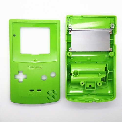 Frontlit Front Light Set For Nintendo Game Boy Color &Apple Green GBC Shell Case - Picture 6 of 6
