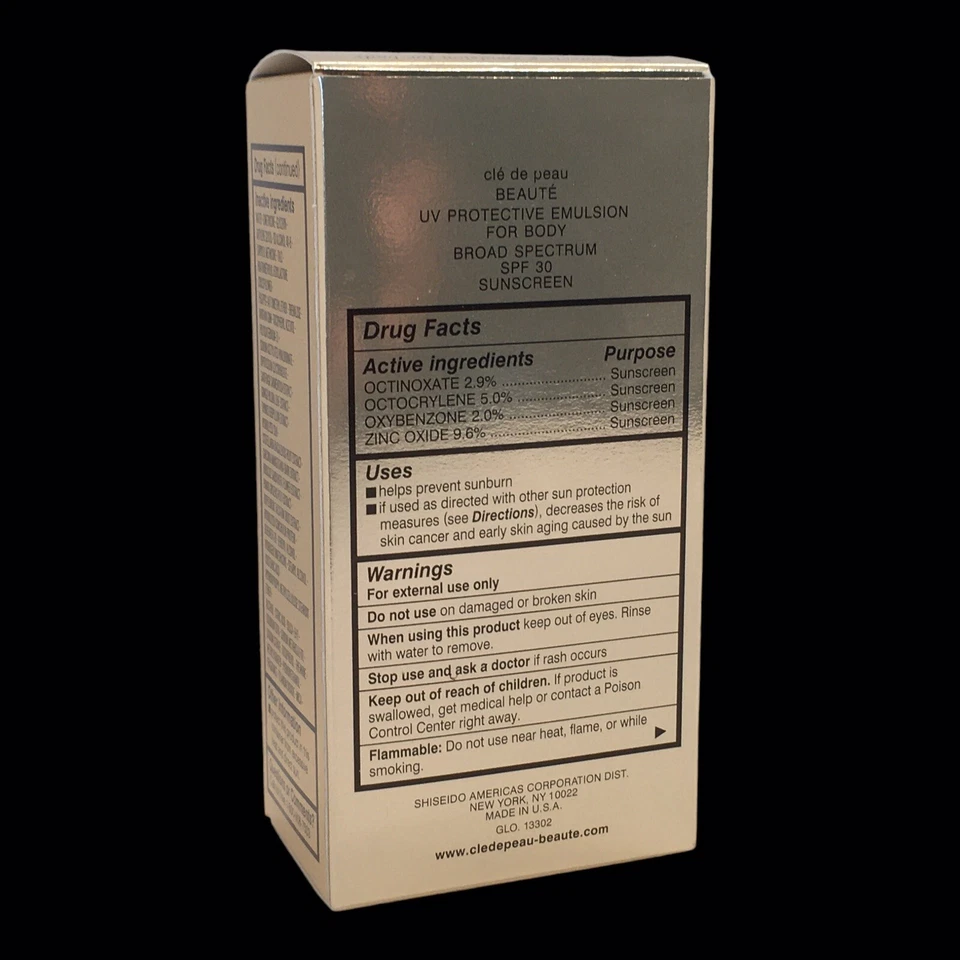 Clé de Peau Beauté Uv Protective Emulsion For Body SPF 30 Sun Skincare 2.5Oz NIB - Image 2 of 4