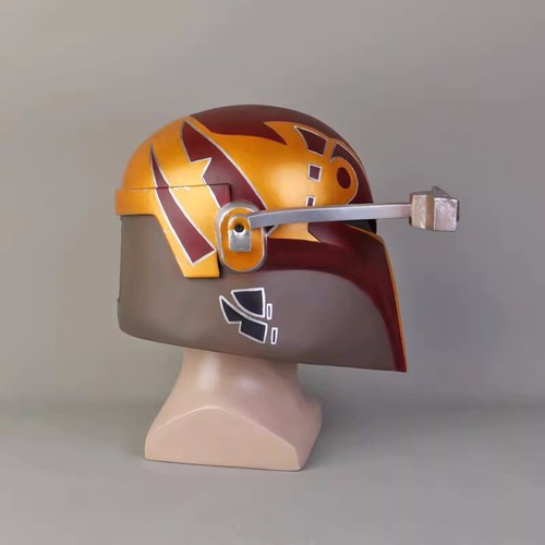 Star Wars Rebels Sabine Wren PVC Cosplay Helmet Wearable Mask Adult Halloween - Picture 5 of 9