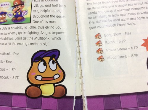 Paper Mario Official Strategy Guide Nintendo 64 BradyGames w/ POSTER - Picture 13 of 19