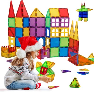 34er Satz Blocks Magnetic Building Kinder Spielzeug Magnetische Bausteine Blöcke