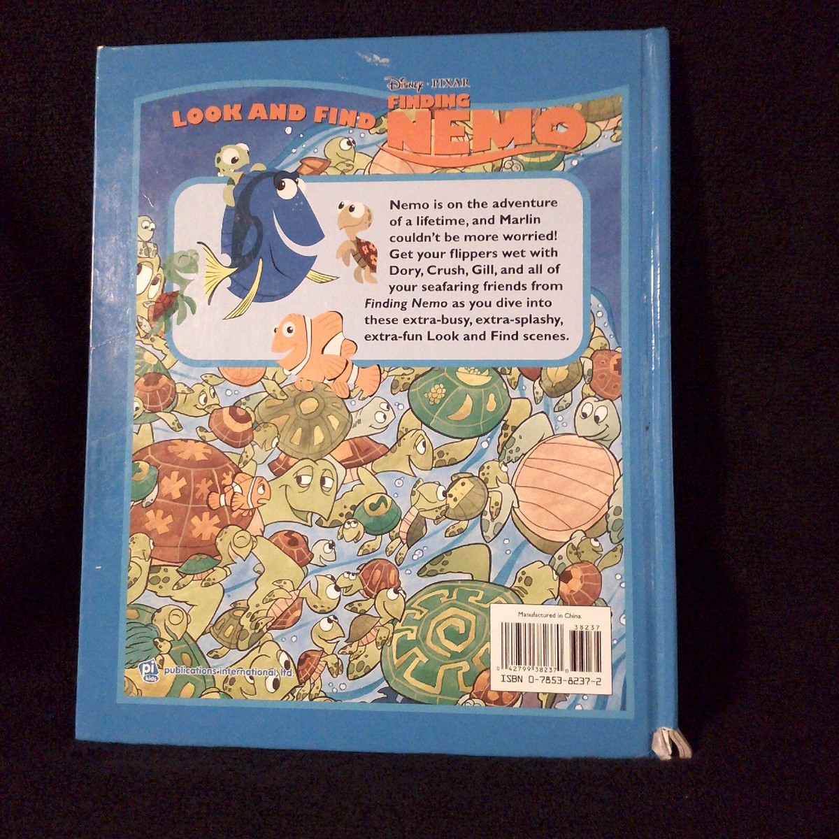 Finding Nemo Look And Find Disney Pixar Large Hard Cover All Ages