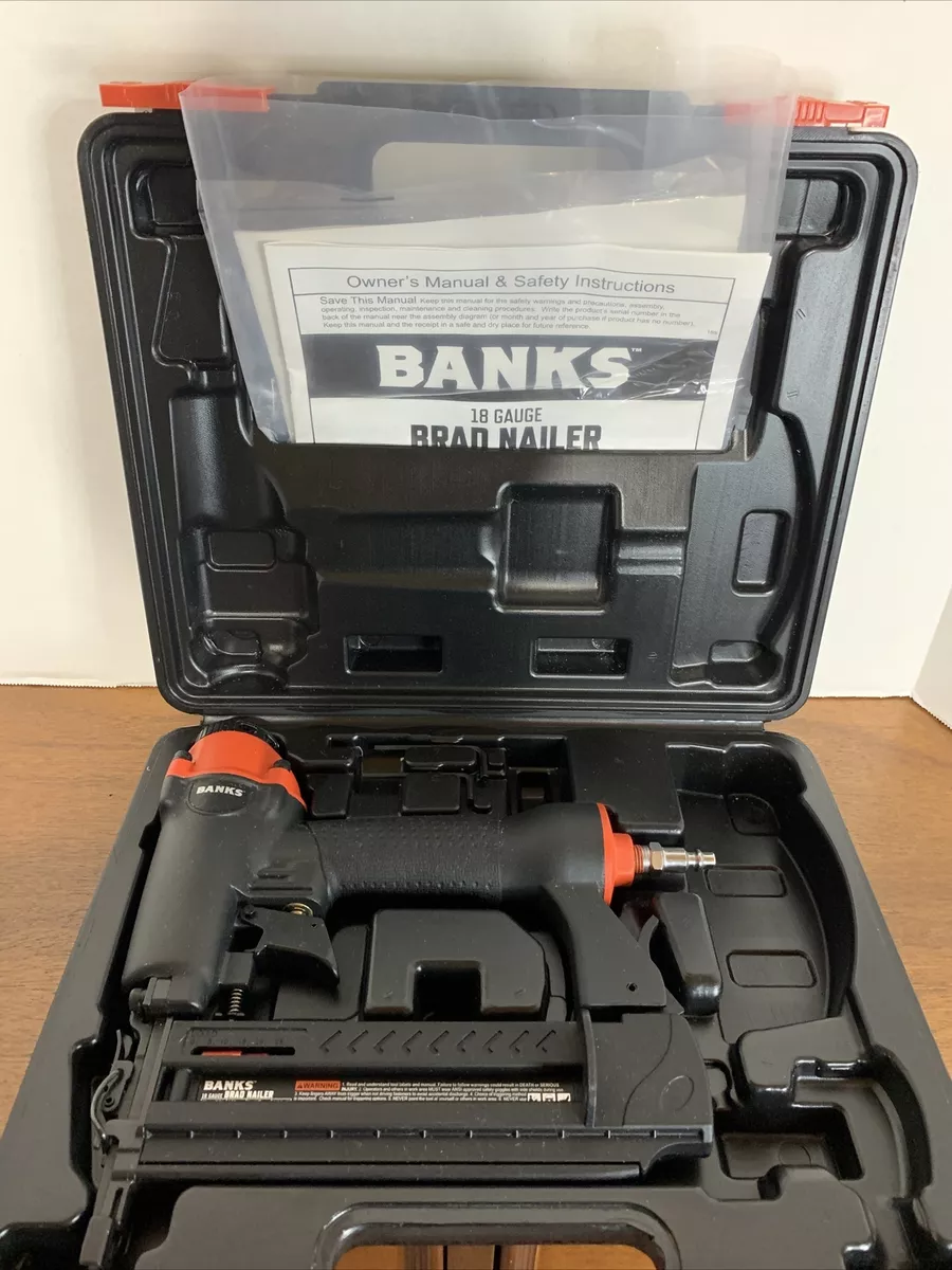 Banks 18 gauge brad nailer deals