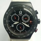 Swatch Irony V8 Quartz Chronograph Sports Black Dial Men’s Watch MUR303AZN10