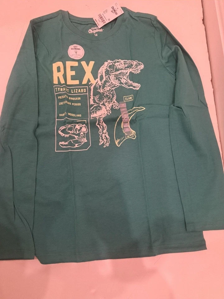 Oshkosh Originals Camiseta Gráfica Rex Talla 14 Foto 2 de 2