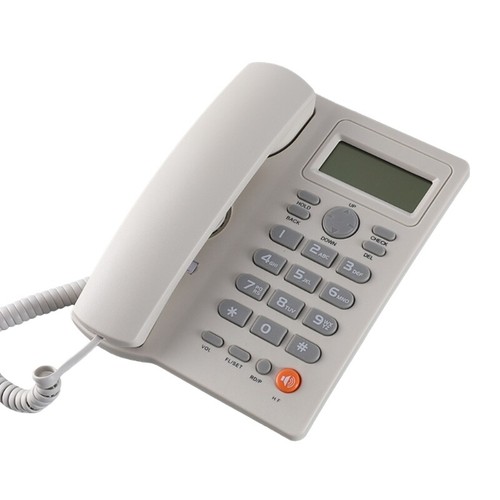 Corded Landline Phones for Home/Hotel/Office Desk Corded Telephone with Display - Zdjęcie 7 z 9