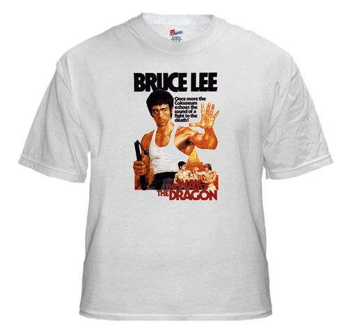 Bruce Lee Way of the Dragon tee shirt new quality cotton unisex t shirt kung fu
