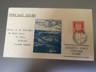 GB STAMPS FIRST DAY COVER 1941 CHANNEL ISLANDS OCCUPIED JERSEY 1d ILLUSTRATED
