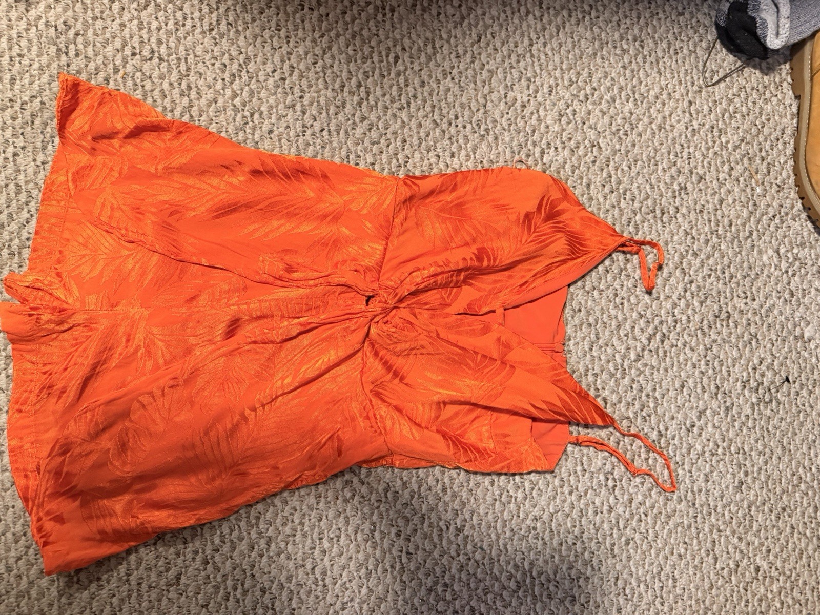 GUESS Romper - Orange Womwns Size Small-image
