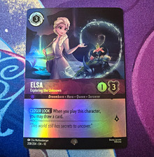 Disney Lorcana Elsa - Exploring the Unknown 208/204 Enchanted Foil EN