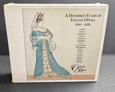 A Hundred Years of Italian Opera 1810-1820 Opera Rara (3 CD Set, 1989) Parry