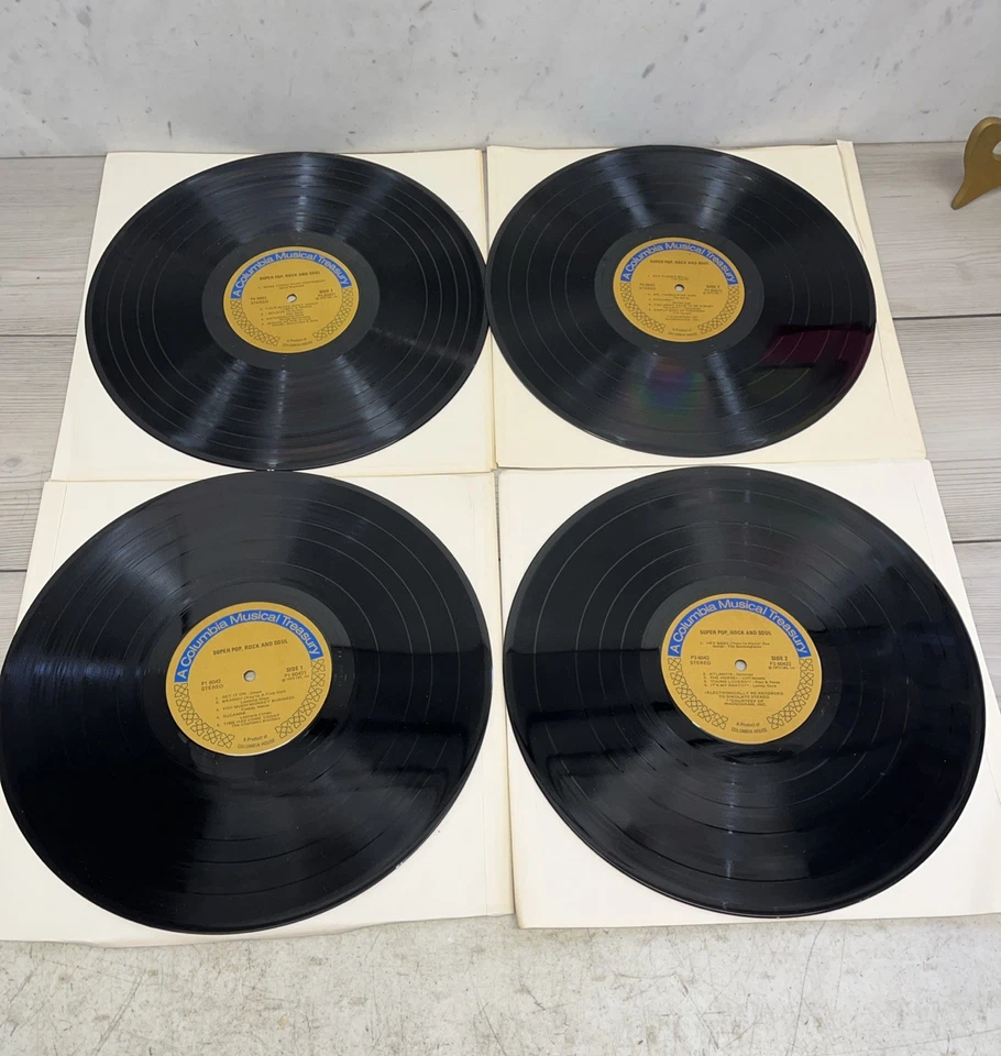 SUPER POP ROCK & SOUL, 4 LP Box Set, Various Artists, 1 LP Missing - Image 4 of 4