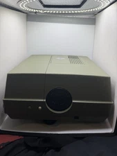 Vintage Sears Projector 9886 Green Working  Powers on, Light and Fan Works