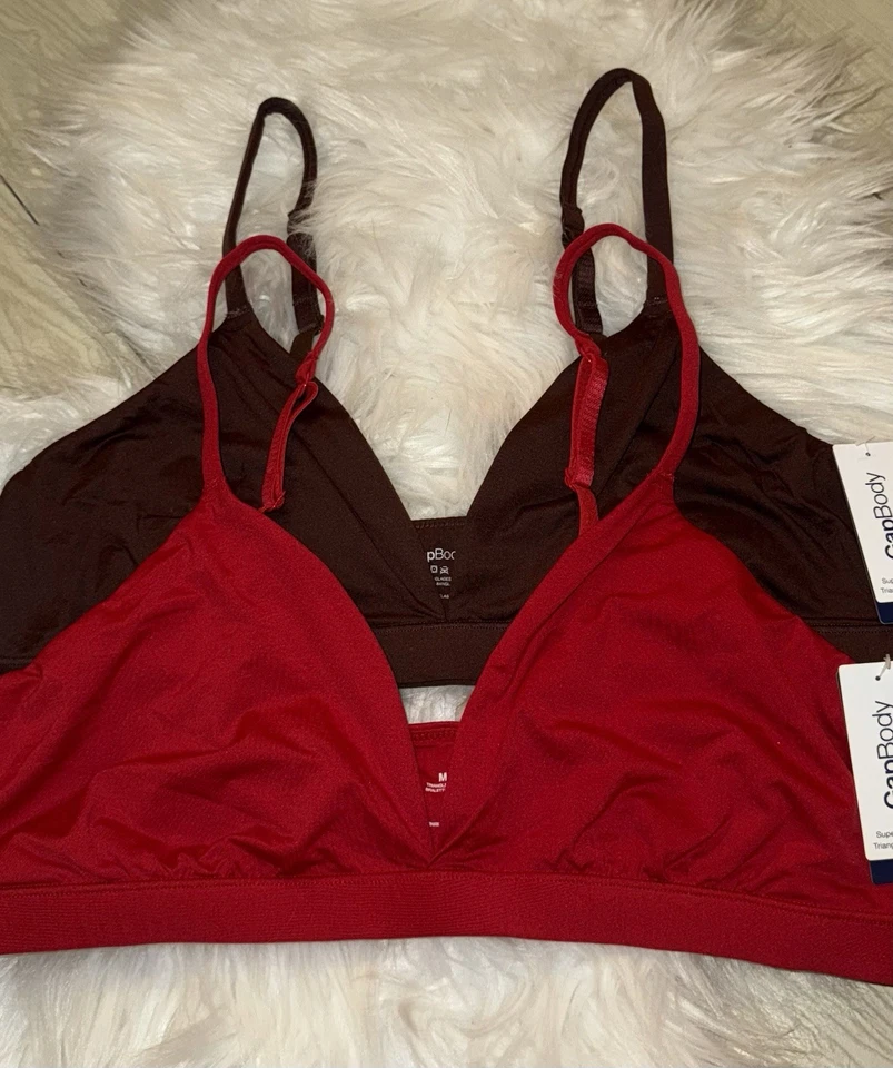 Sujetadores Bralettes Triángulo Super Elásticos Cuerpo 2 Gap Sin Alambres Mujer M Medianos Nuevos Foto 3 de 4