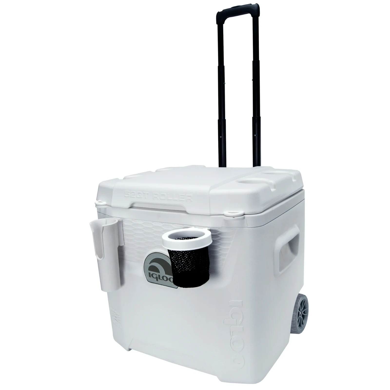 Igloo 52 QT Marine Ice Chest Cooler with Wheels, White, Free ship