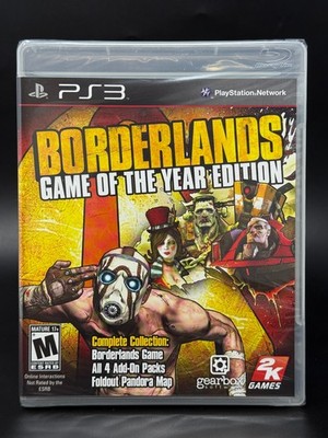 Borderlands -- Game of the Year (Sony PlayStation 3 PS3) *BRAND NEW - SEALED*