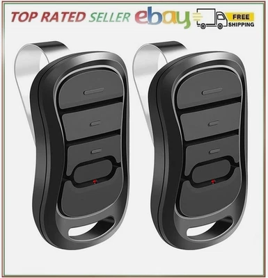 2x For Genie Overhead Intellicode G3T-R O3T-BX Garage Door Opener Remote Control
