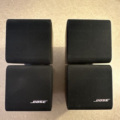 2 Bose Acoustimass Double Cube Black, Redline Swivel Speakers